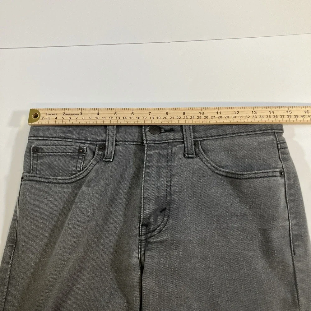 Levi's 511 Slim Fit Jeans Mens 29x32 Gray Stretch Denim WaterLess